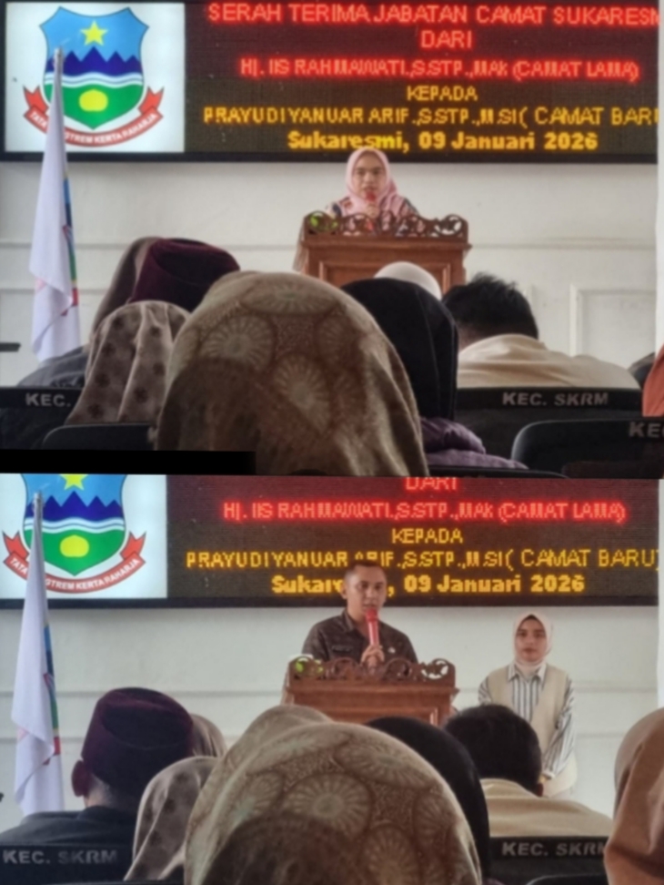 DPK APDESI Sukaresmi Ucapkan Apresiasi untuk Camat Lama dan Sambut Camat Baru