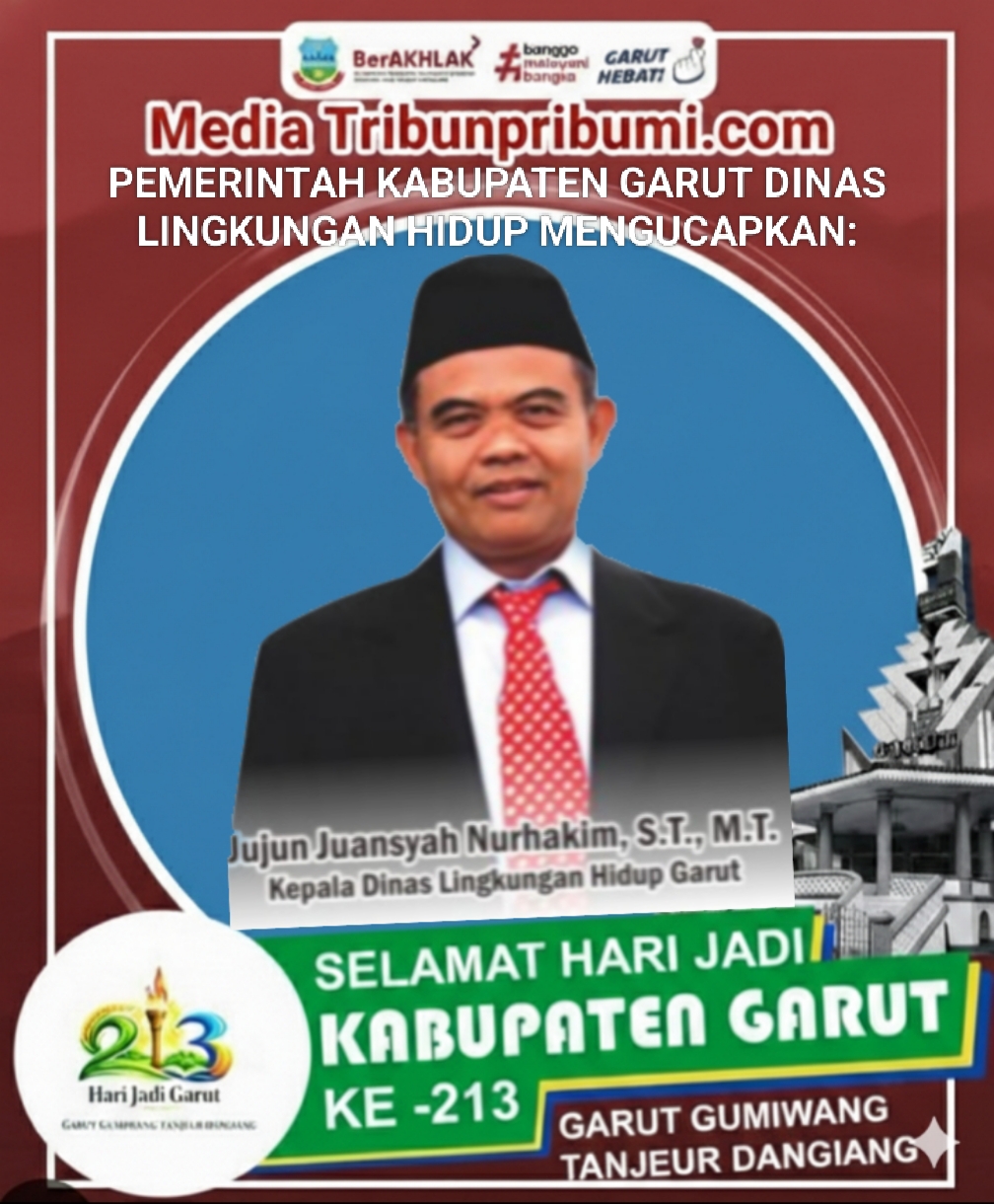 Pemerintah Kabupaten Garut Dinas Lingkungan Hidup Mengucapkan:
