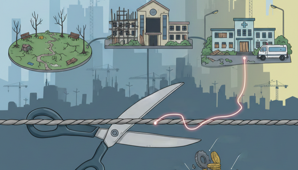 Efisiensi yang Menggerus Nadi Daerah